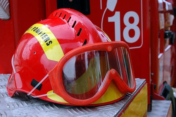 Un pompier blessé dans un accident