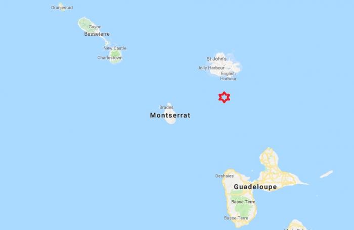 Un séisme de magnitude 3,8 au nord de la Guadeloupe