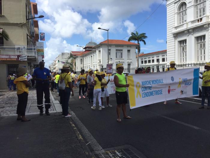Une marche contre l'Endométriose à Fort-de-France