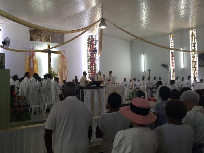 Une messe pour les sourds et malentendants