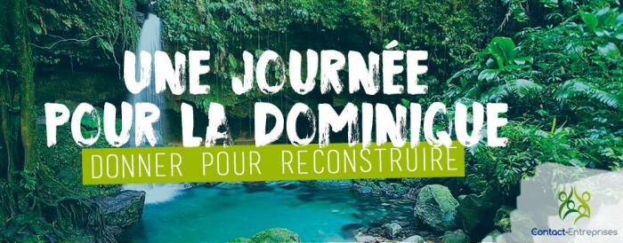 Une opération de solidarité pour la Dominique lancée par Contact-Entreprises