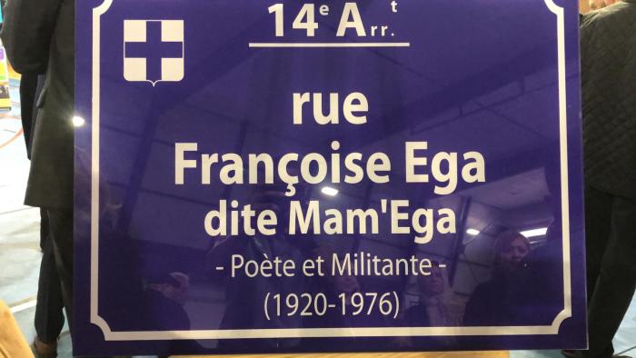 Une rue à Marseille baptisée au nom d'une martiniquaise