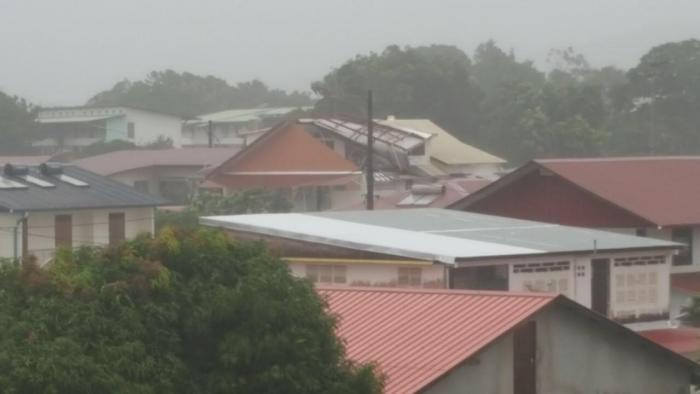 Violentes intempéries en Guyane
