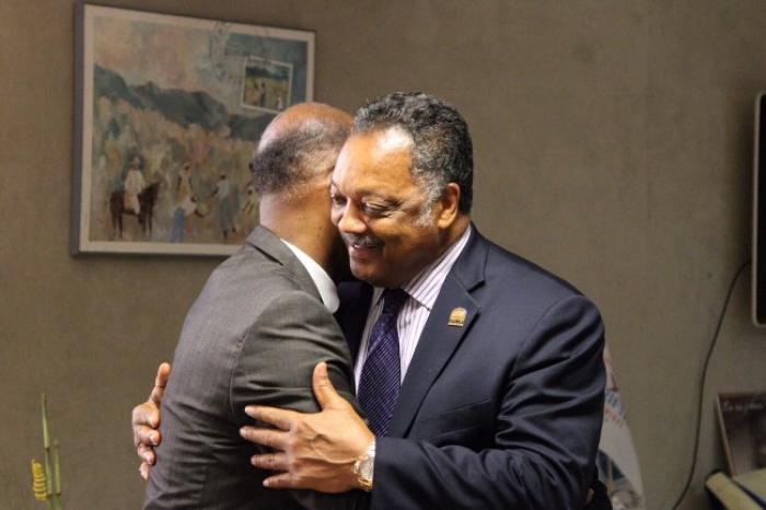 Visite de Jesse Jackson : "Tous les liens de la diaspora doivent être connectés"