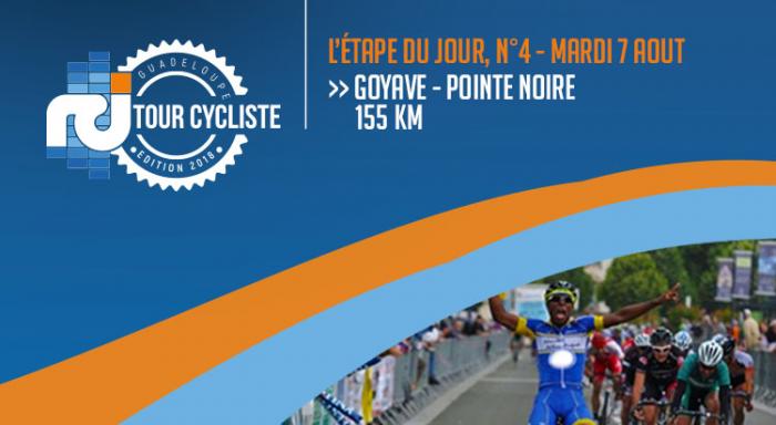 VIVEZ LA 4ÈME ETAPE DU TOUR DE LA GUADELOUPE EN DIRECT