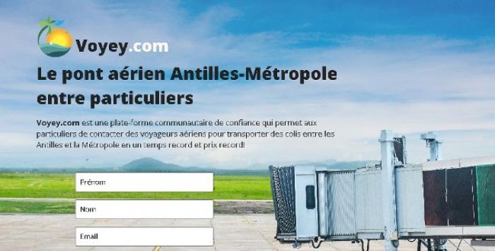 Voyey.com, le nouveau pont aérien entre les Antilles et l'Hexagone