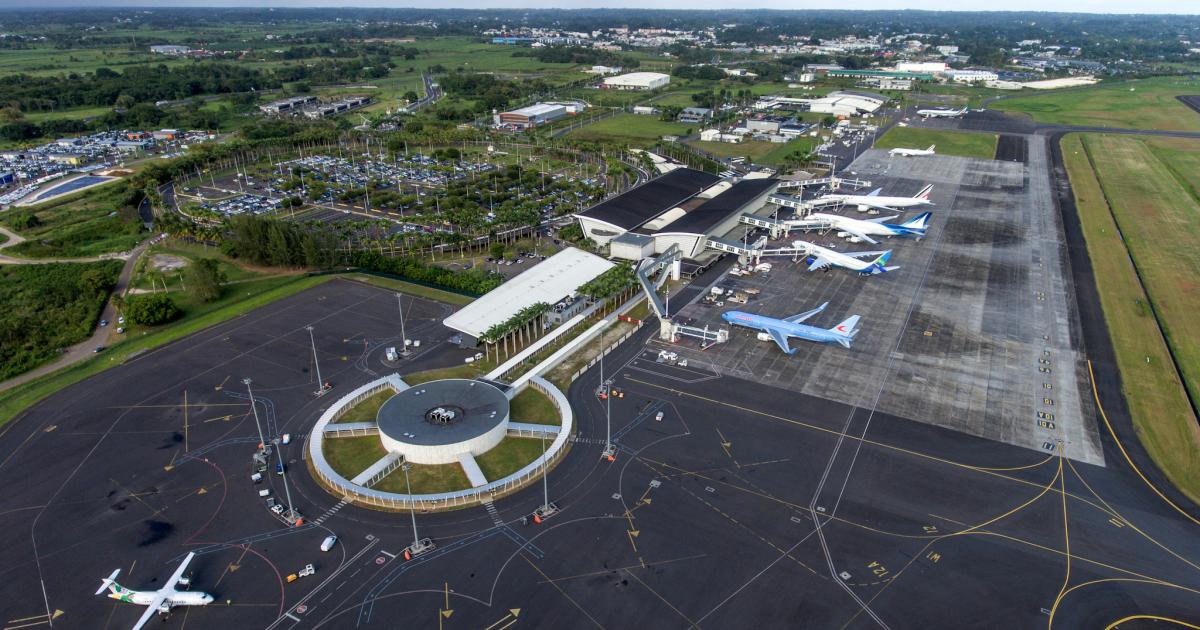 Le trafic passagers en baisse en juillet à l’aéroport Pôle Caraïbes