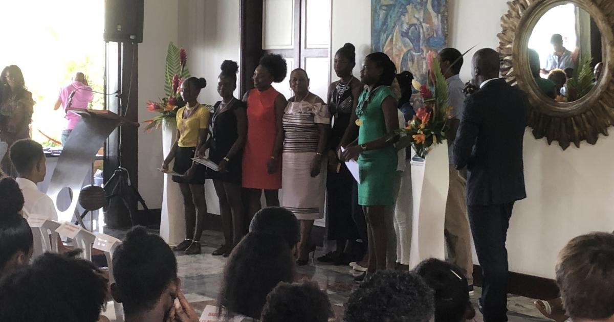 Le Conseil Départemental récompense les meilleurs collégiens de Guadeloupe