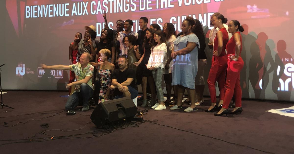 Bruno Berberes présent pour le dernier casting de The Voice Guadeloupe