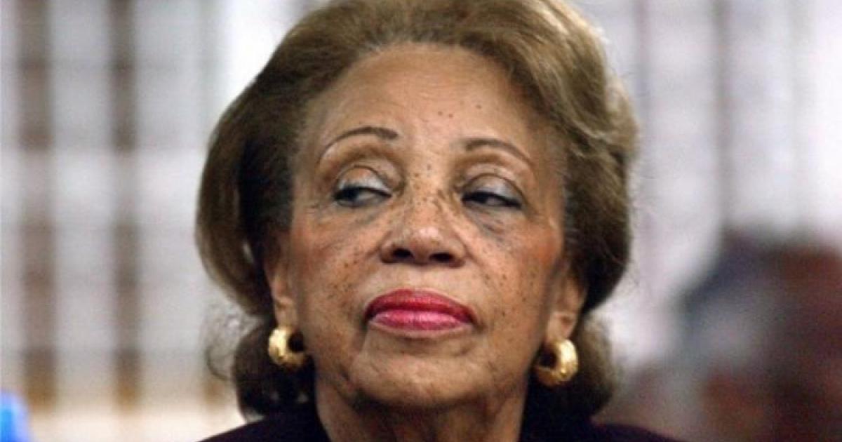 Lucette Michaux-Chevry a quitté le Palais de Justice de Pointe-à-Pitre