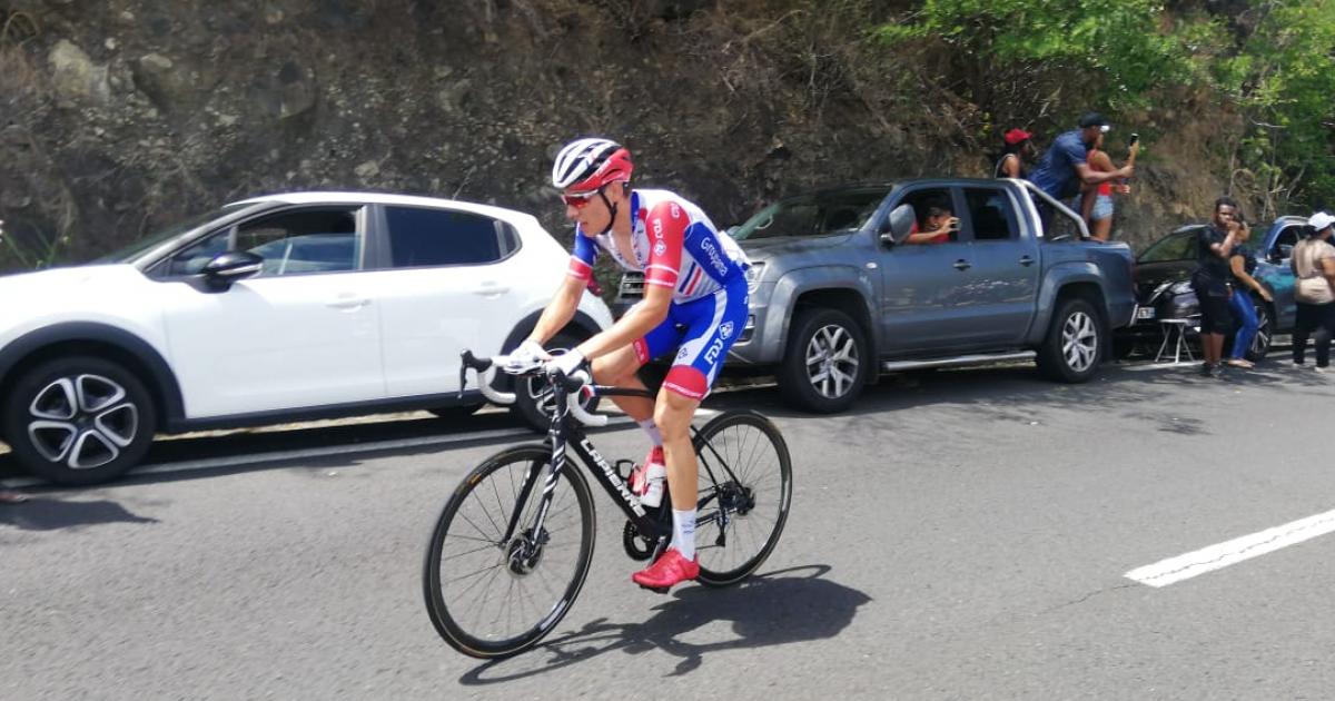 Clément Davy (Groupama - FDJ) remporte le 1er tronçon de la deuxième étape au Carbet