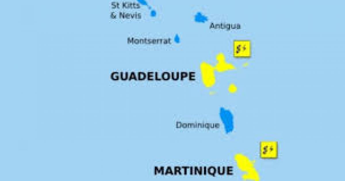La Guadeloupe placée en vigilance jaune pour fortes pluies et orages