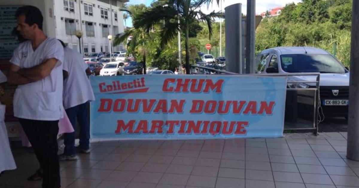 Le collectif CHUM Douvan Douvan et la CGTM solidaires du CHU de Guadeloupe