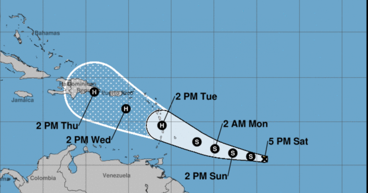 La tempête tropicale Dorian est née