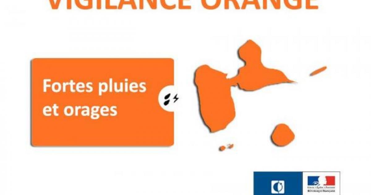 Tempête Dorian : la Guadeloupe placée en vigilance orange pour fortes pluies