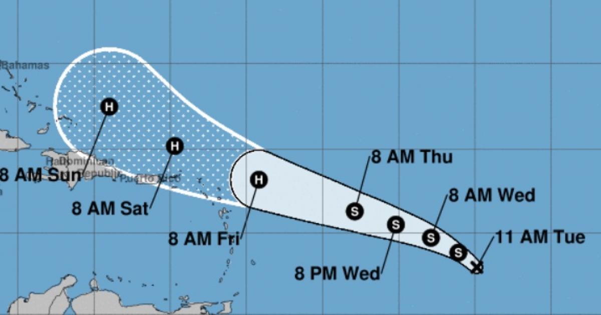     





 La dépression tropicale 10 est née




