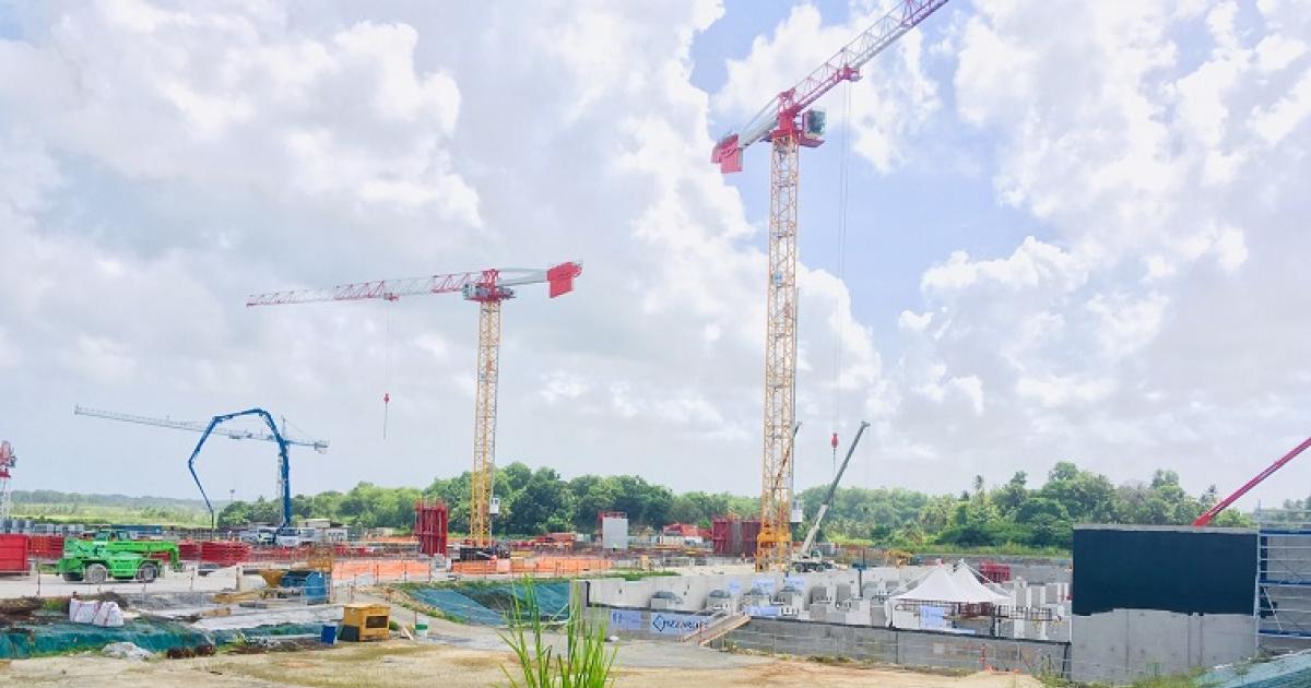 Le chantier du futur CHU en images