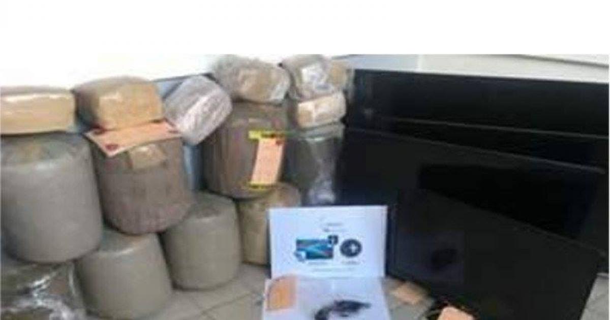 Grosse saisie d'herbe de cannabis et un trafic de stupéfiants démantelé