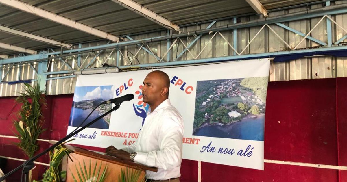 Edson Eugène a lancé sa campagne à Case-Pilote