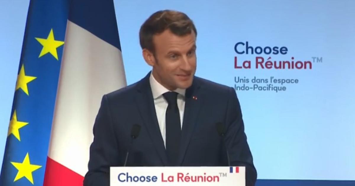 Le président de la République Emmanuel Macron est arrivé sur l'île de la Réunion
