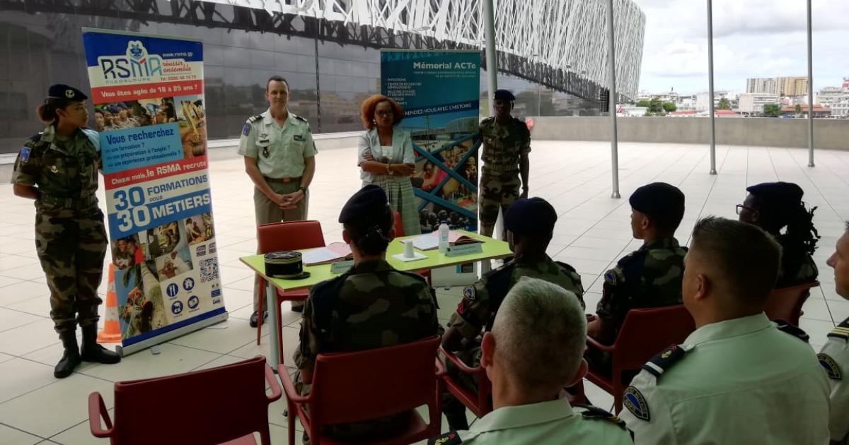 Le RSMA passe une convention avec le Mémorial Acte