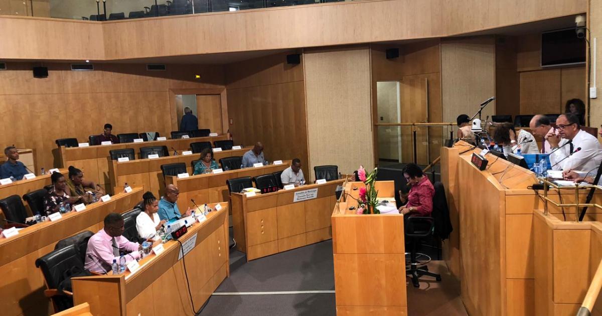 Ambiance mouvementée à la plénière de la CTM, ce mercredi