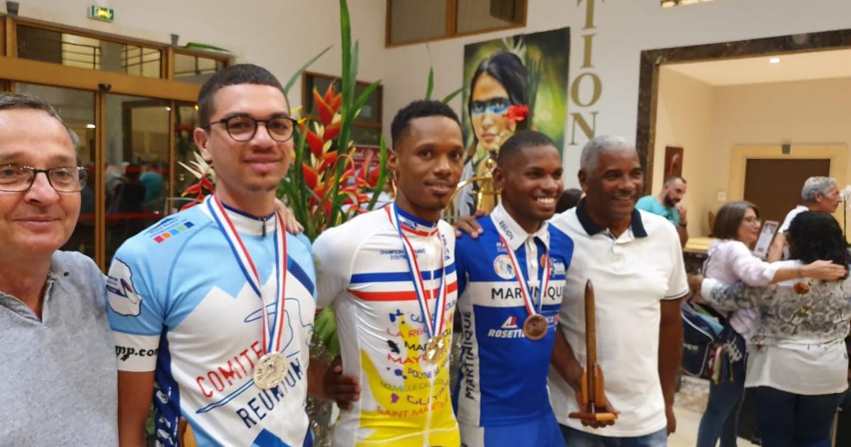 Cédric Eustache est champion des Outre-mers après un énorme couac à l'arrivée du contre-la-montre