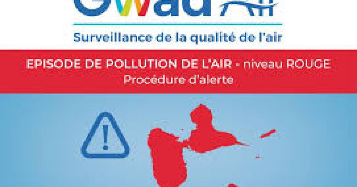 La qualité de l'air toujours aussi mauvaise en Guadeloupe