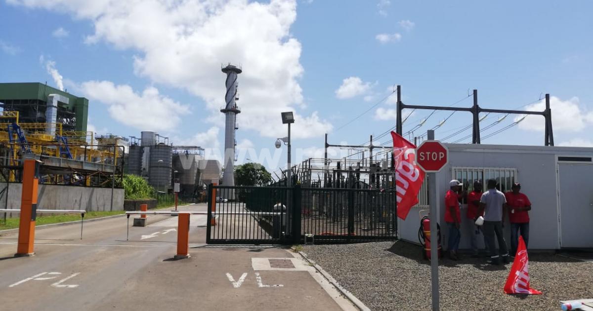 Le fonctionnement de l'usine Albioma perturbé par une grève