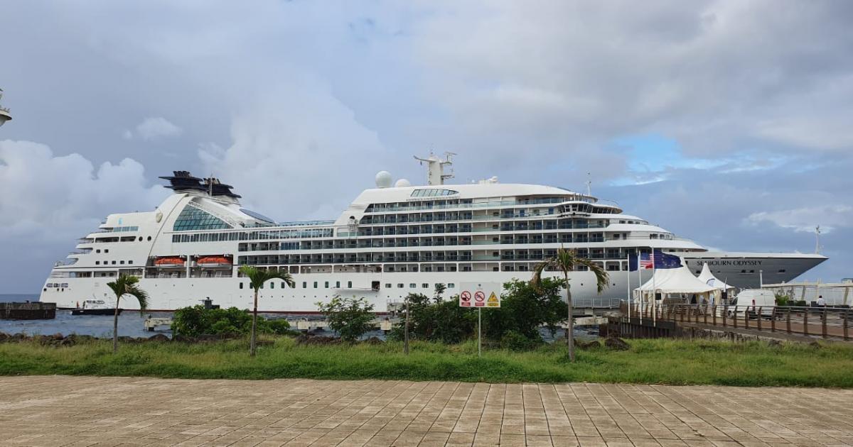 Le premier bateau de croisière est arrivé à Basse-Terre