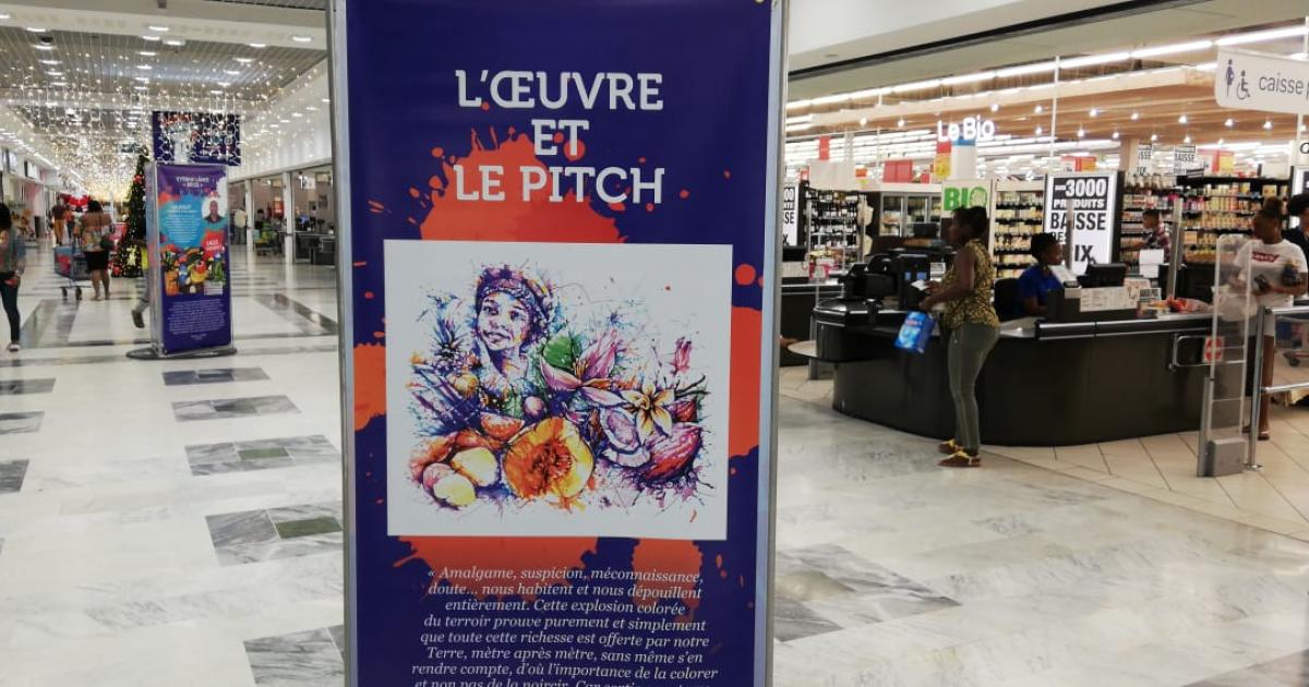 Un nouveau cabas "Produits d'ici" par l'artiste Philippe Laurent