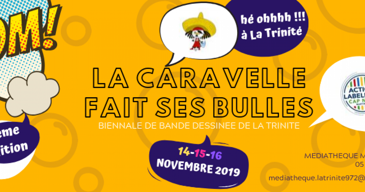 La 6e édition du festival de la bande dessinée se déroule à Trinité