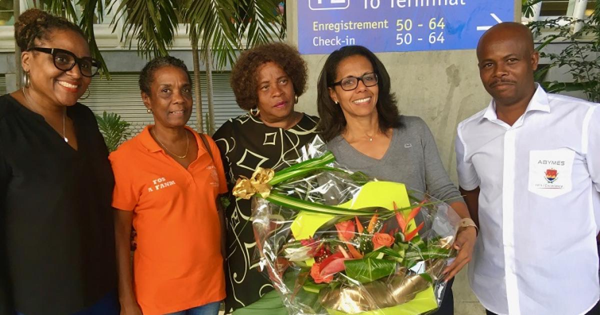 Audrey Pulvar est en Guadeloupe pour parler de la place de la femme