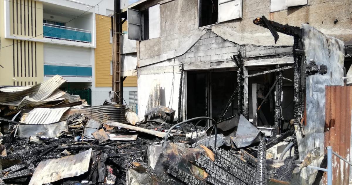 Incendie aux Abymes : cinq familles à reloger au plus vite