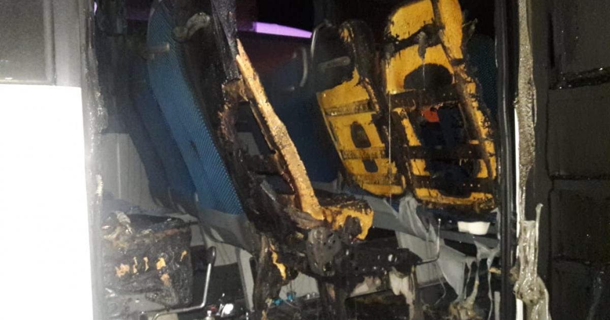 La société de transport trinitéenne CTCN perd un bus neuf dans un incendie volontaire