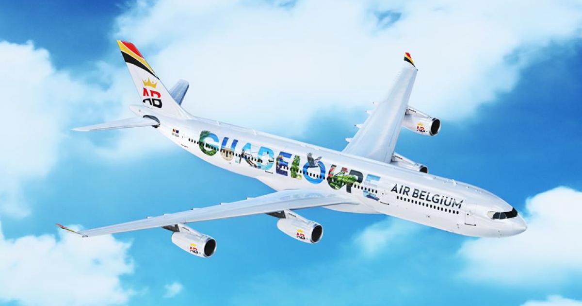 Air Belgium habille ses avions aux couleurs des Antilles