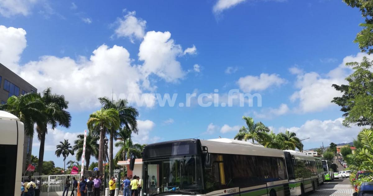 Une partie des chauffeurs de la CFTU est arrivée à Plateau Roy