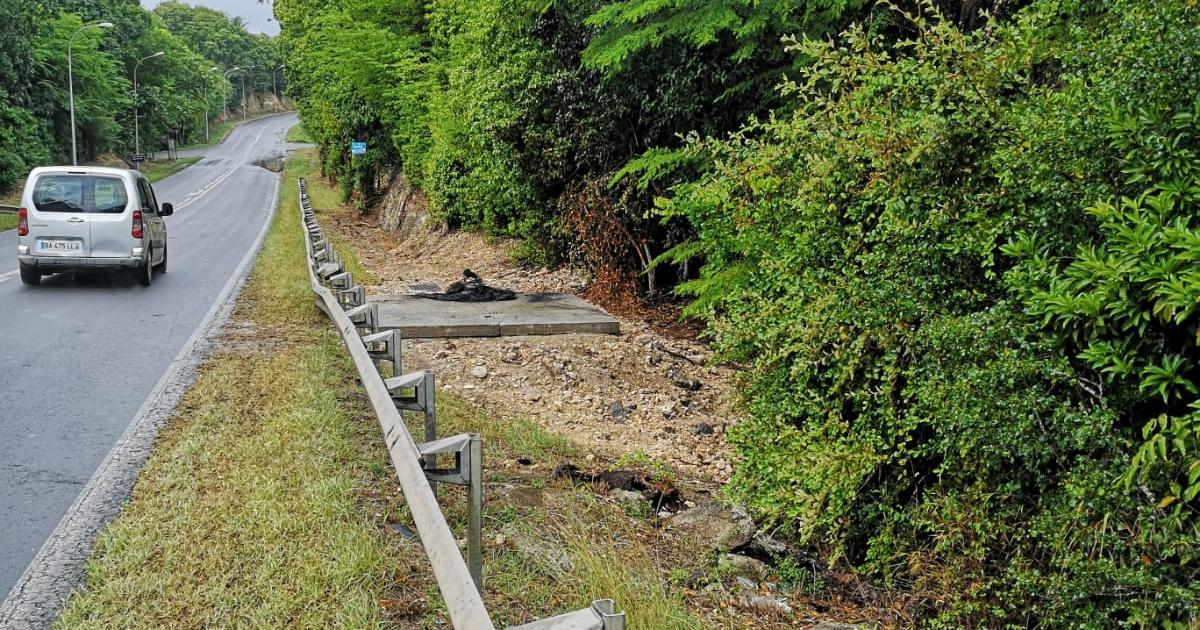 Le radar tourelle de Saint-François dégradé