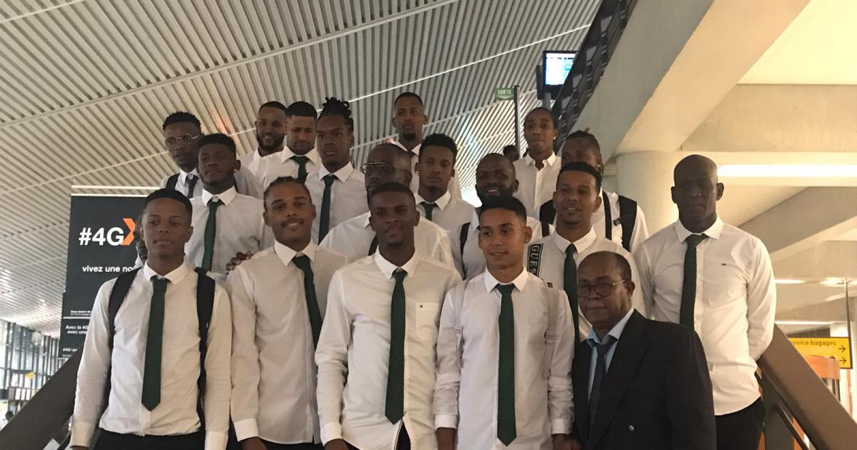 Les footballeurs du Club Franciscain ont quitté la Martinique pour disputer le 8e tour de la coupe de France