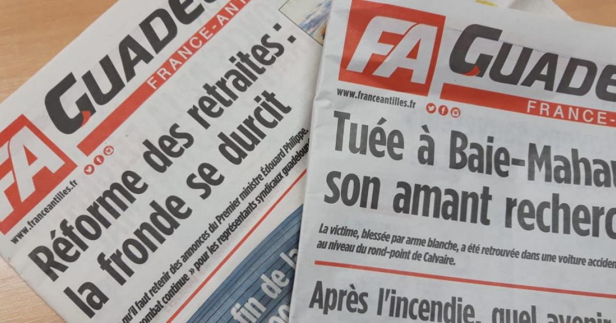 Liquidation France-Antilles : la vive émotion des salariés