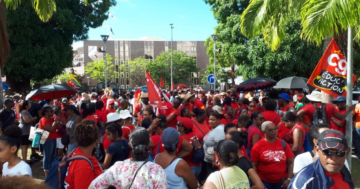 Réforme des retraites : la mobilisation se poursuit en Martinique