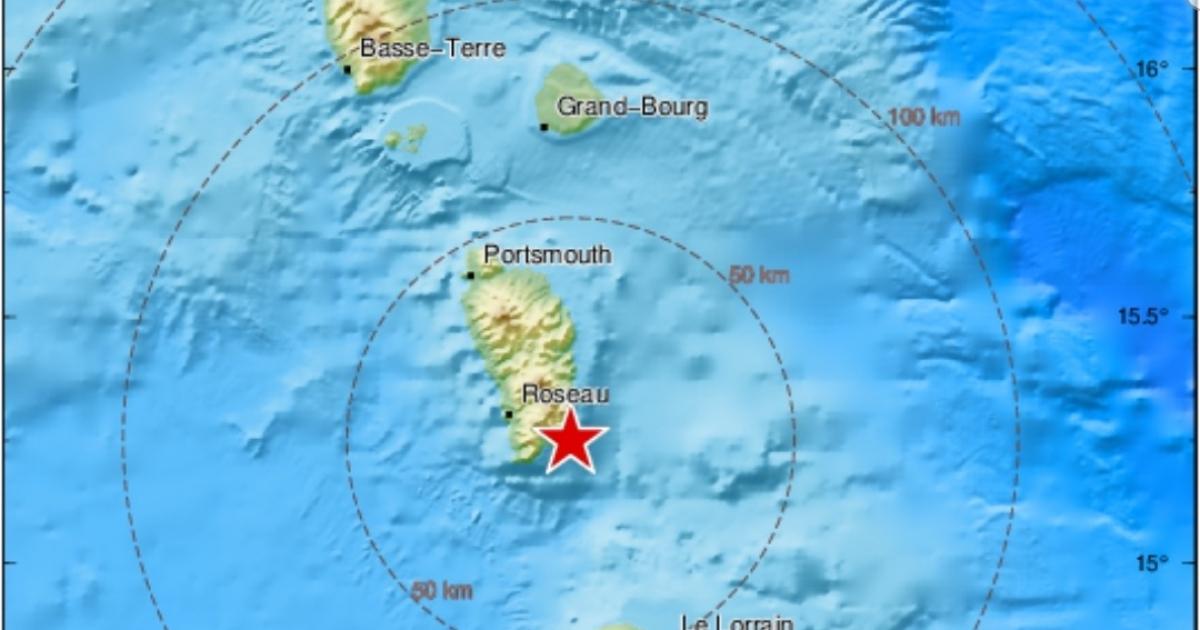     





Un tremblement de terre enregistré en Martinique ce mercredi matin




