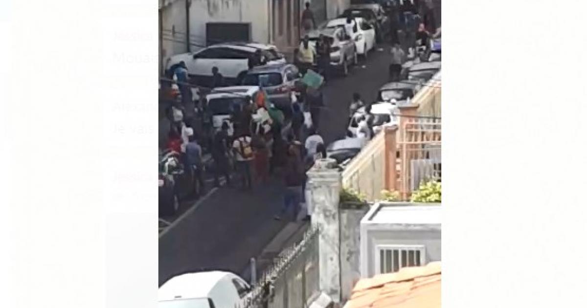 4 personnes interpellées à la suite des incidents à Fort-de-France