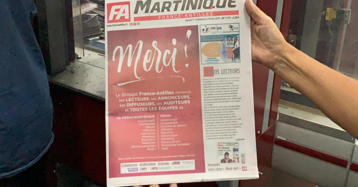 France Antilles : la dernière soirée de publication en images
