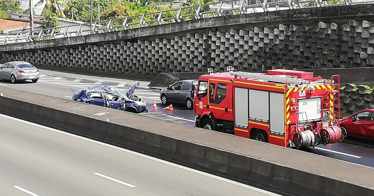 Embouteillages suite à un accident au niveau du pont de Californie