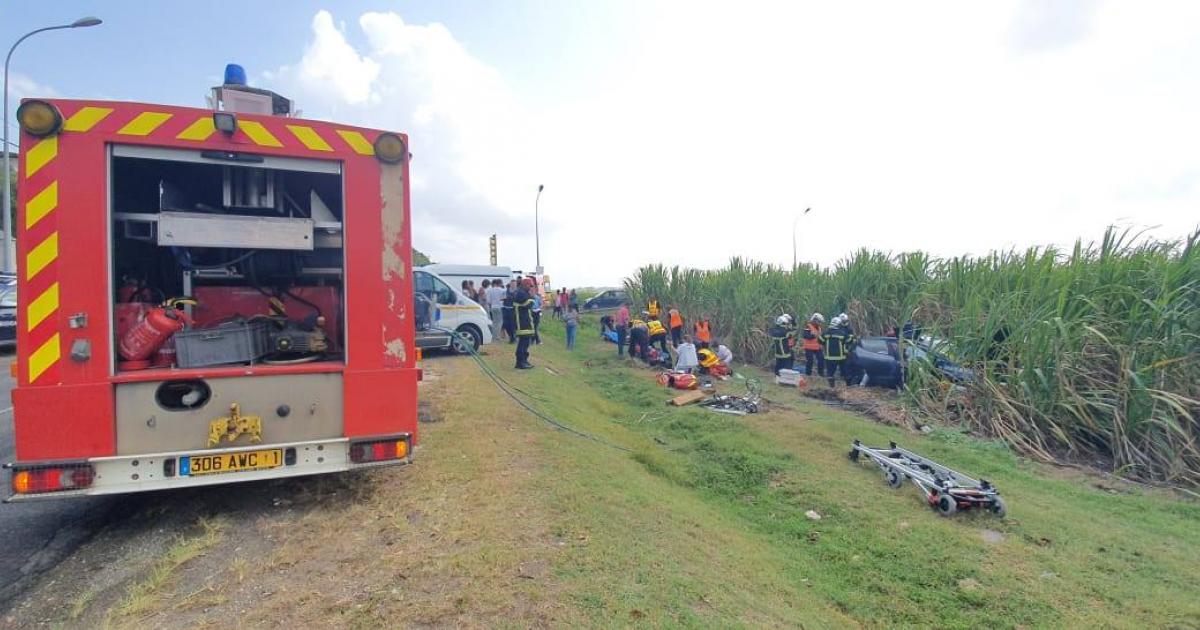 Une collision fait plusieurs blessées à Saint-François