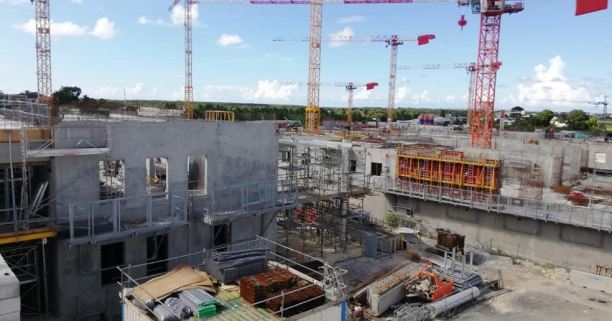 Le chantier du futur CHU a officiellement repris