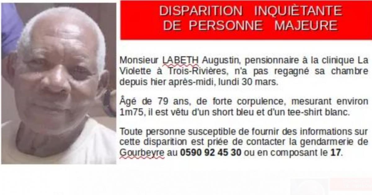 Appel à témoins : avez-vous vu Augustin Labeth ?
