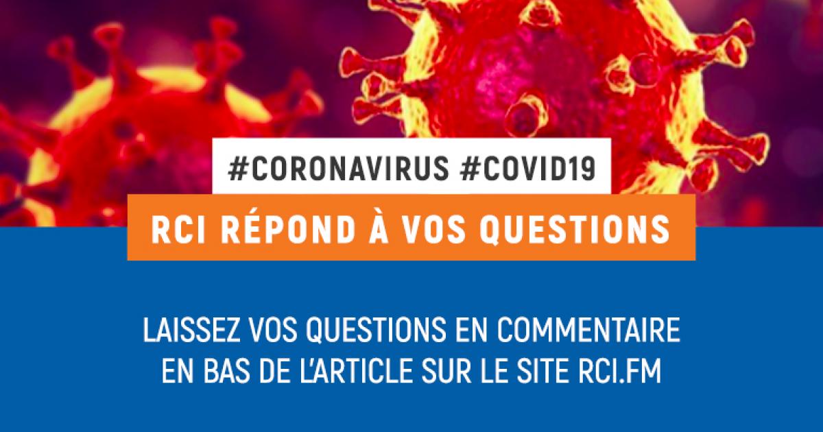 Coronavirus : vos questions - nos réponses