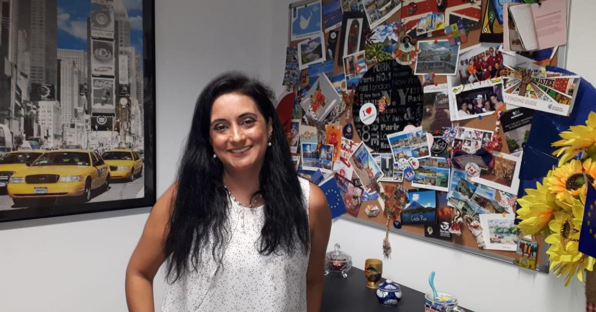Femme du jour : Violeta CALVO BERNET. Responsable du service international de l’EGC